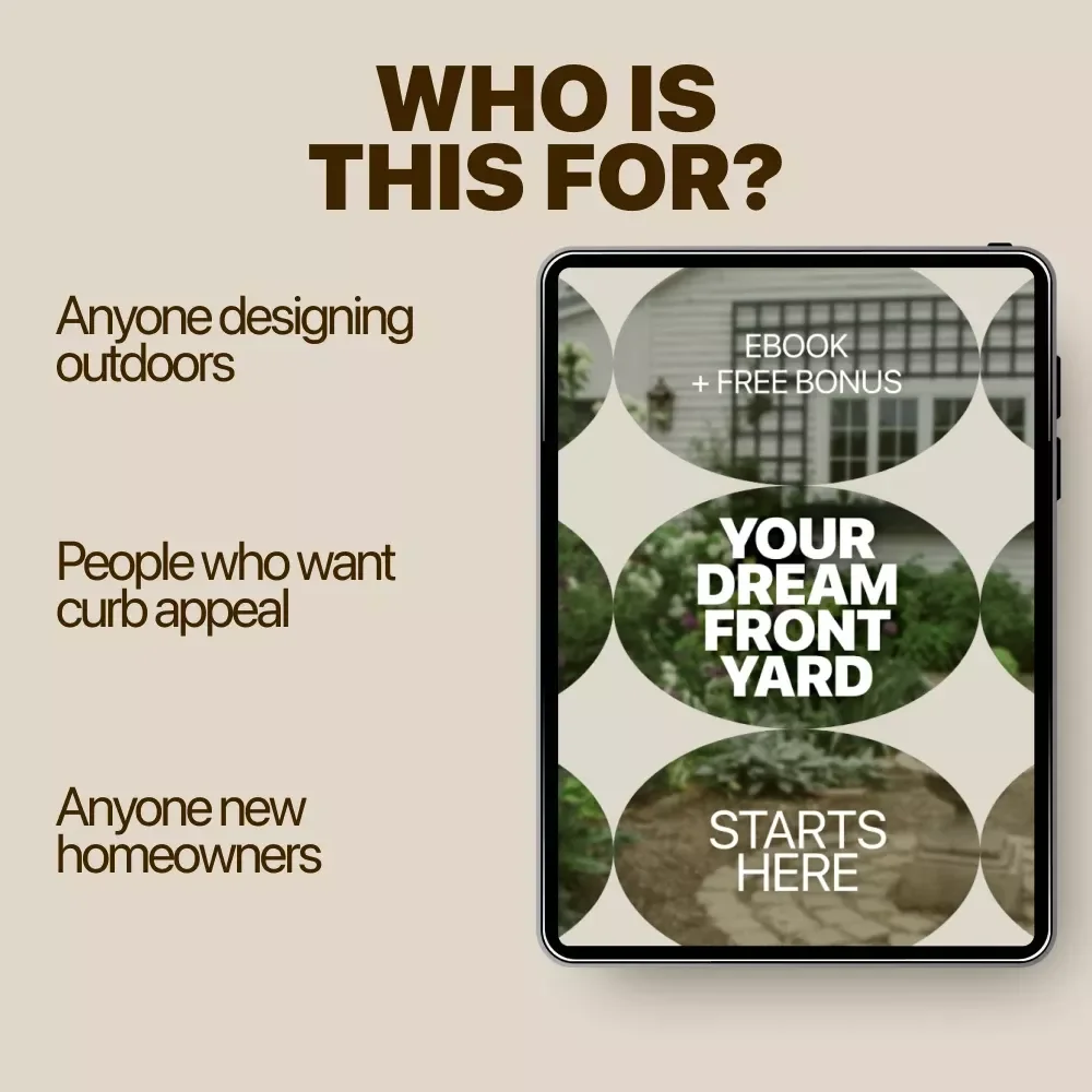 Your Dream Front Yard Starts Here – Home Front Yard Layout eBook Guide for Curb Appeal, Landscaping Planning & Smart Yard Design