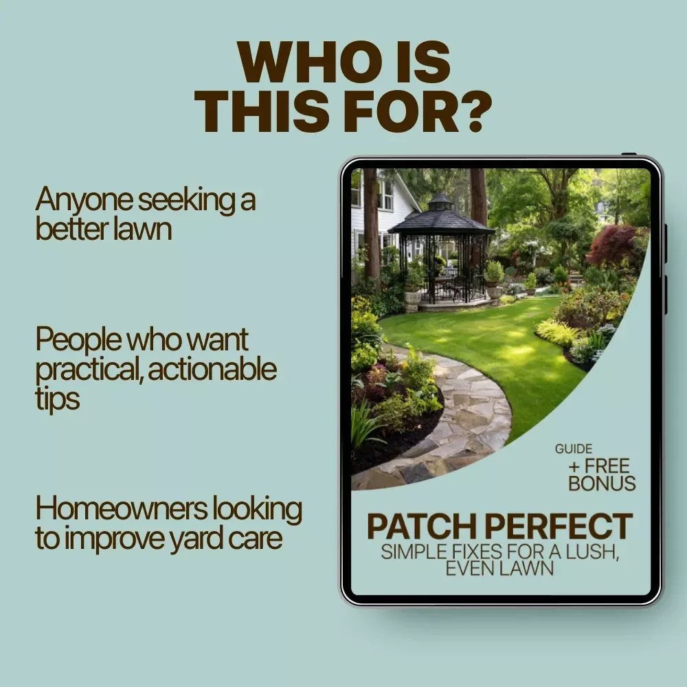 Patch Perfect: Simple Fixes for a Lush, Even Lawn - DIY Lawn Patch Repair Tips Guide
