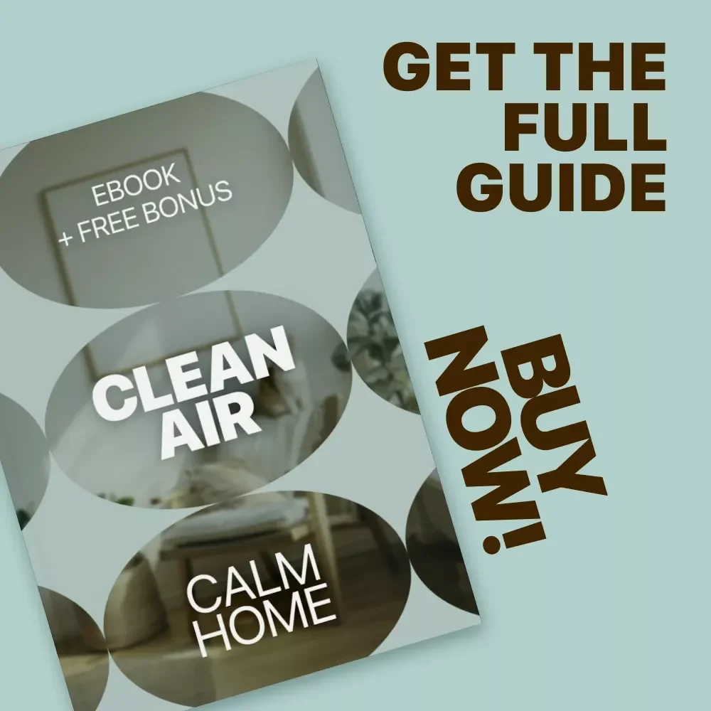 Clean Air, Calm Home | Allergy-Friendly Cleaning Routines for Allergies eBook | Dust-Reducing Home Reset Guide