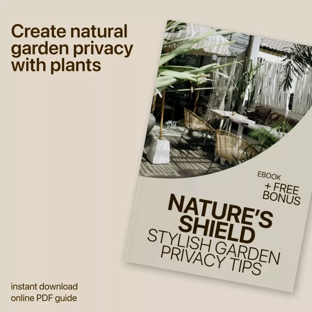Nature’s Shield: Stylish Garden Privacy Tips | Garden Privacy with Plants Ideas eBook | Natural Screens, Smart AI Planning & Outdoor Design Guide