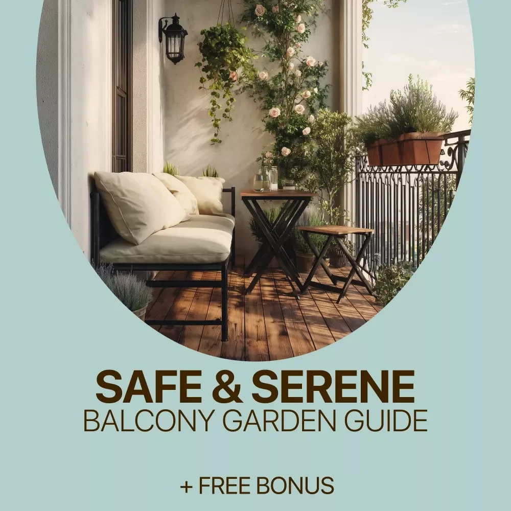 Safe & Serene: Your Balcony Garden Guide – Essential Balcony Garden Safety Tips for Peaceful, Beautiful Small-Space Gardening