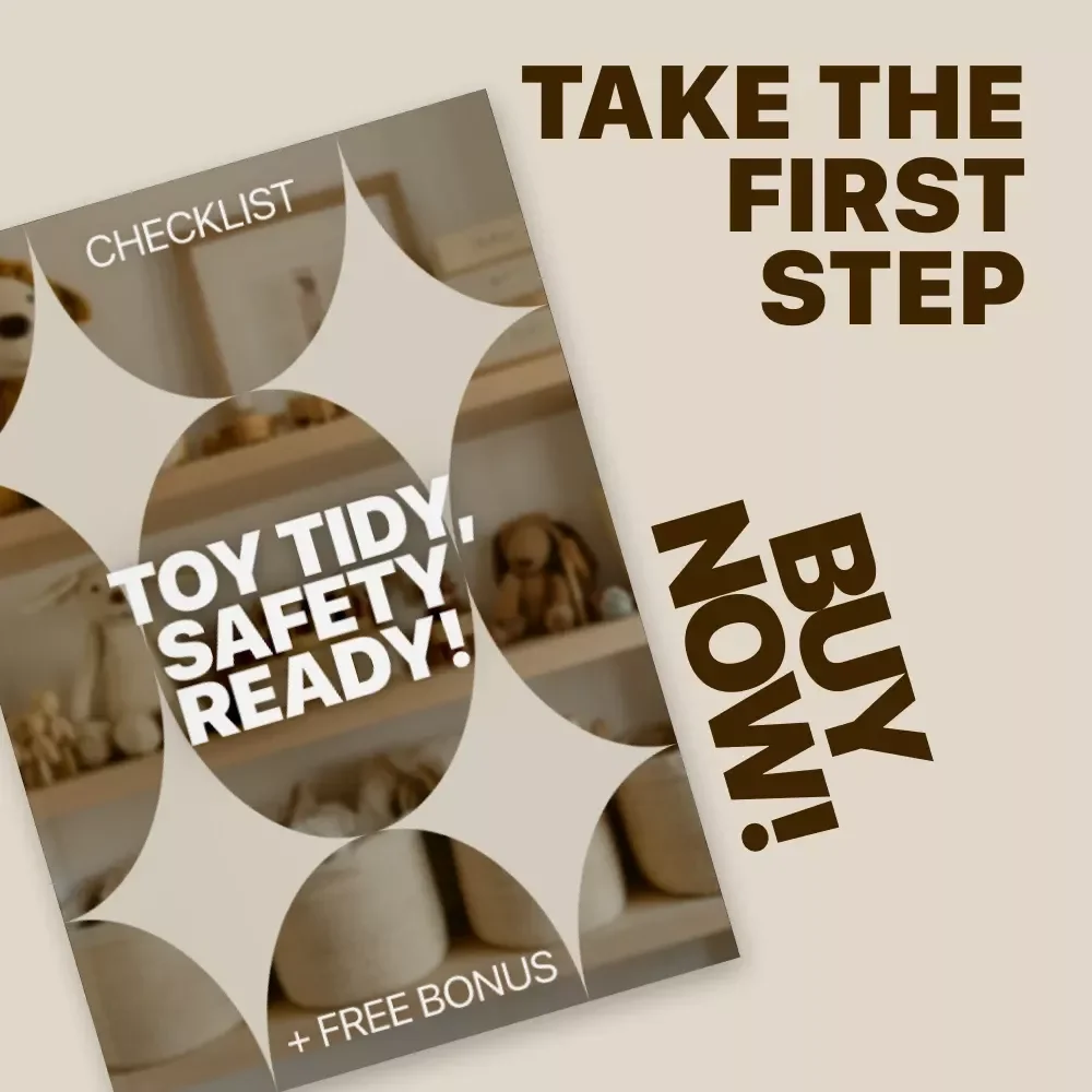 Toy Tidy, Safety Ready! Kids Toy Organization Checklist for a Clutter-Free Home