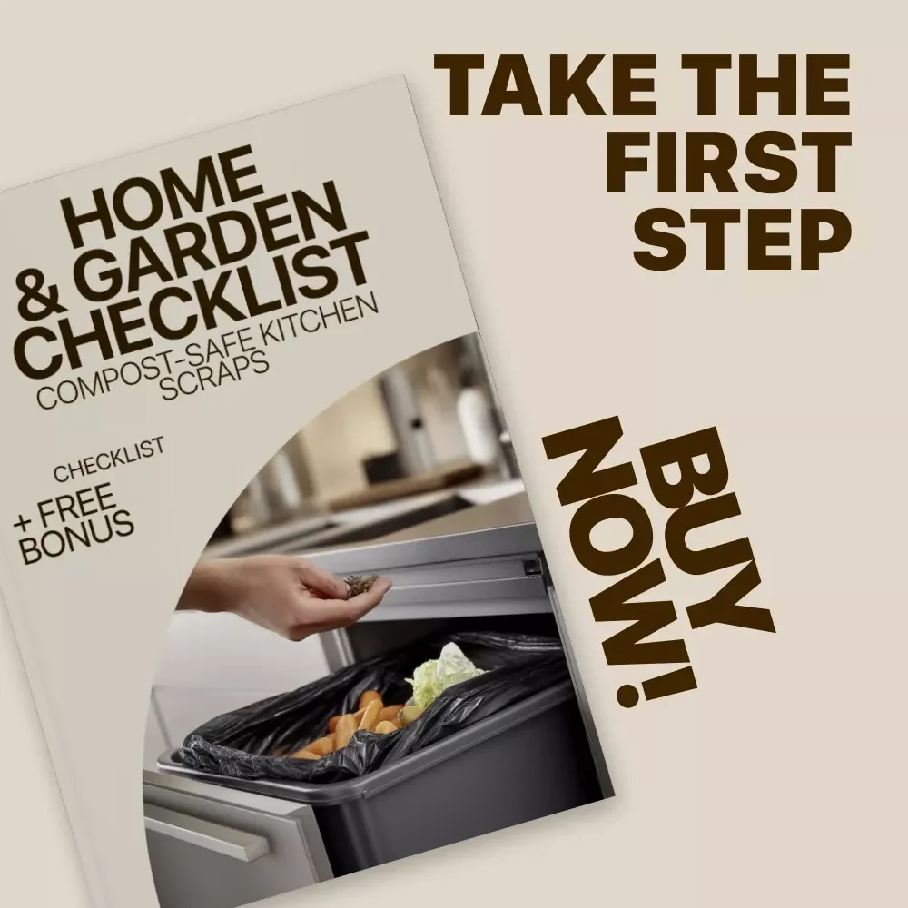 Home & Garden Checklist: Compost-Safe Kitchen Scraps | Easy Composting Guide for Beginners & Sustainable Living