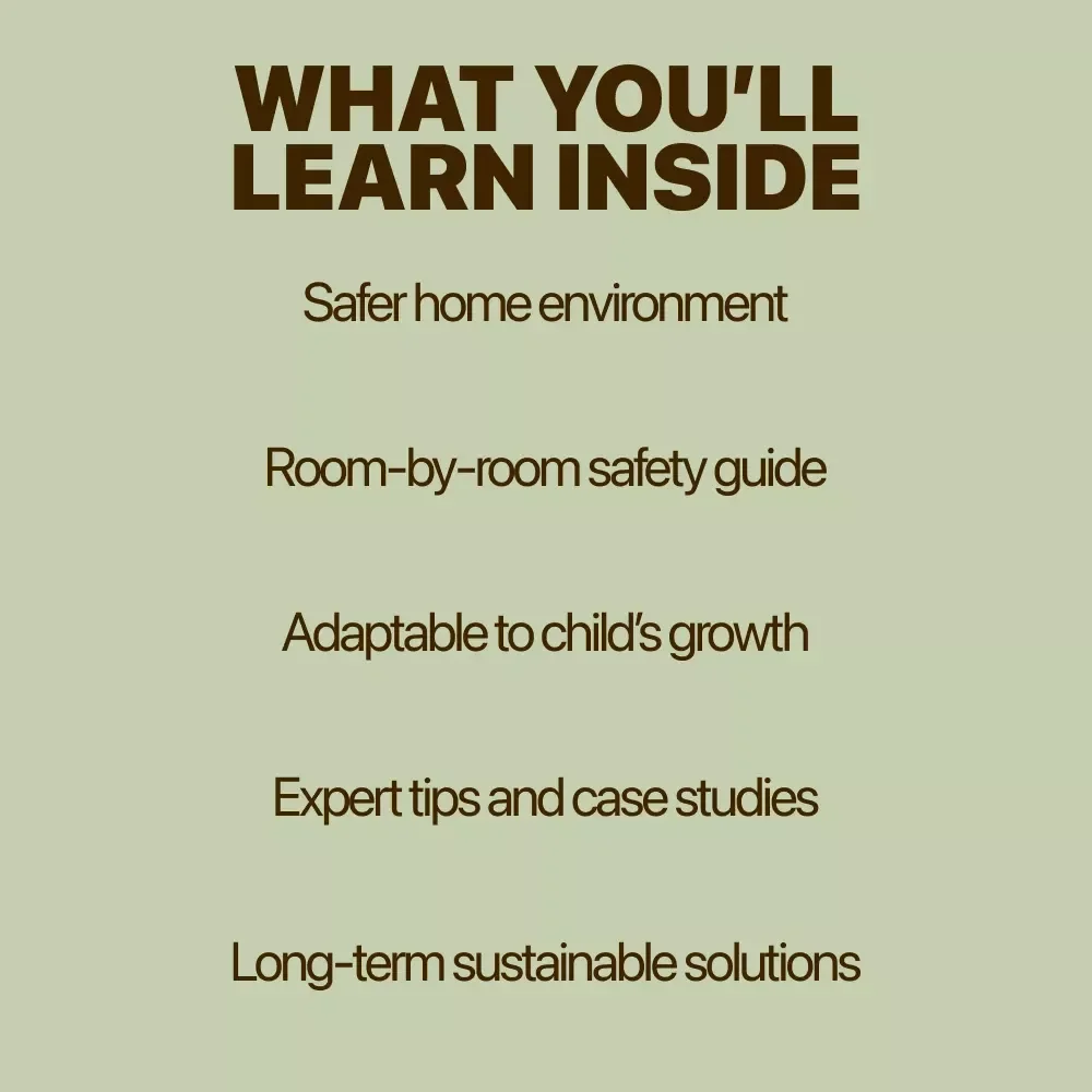Growing Up Safe One Room at a Time: The Ultimate Childproofing Guide for Modern Parents – eBook Download