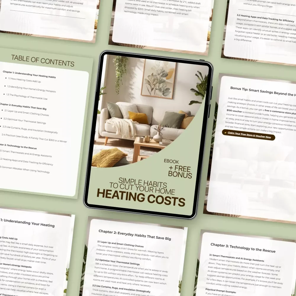 Simple Habits to Cut Your Home Heating Costs: A Practical Guide for Energy Savings