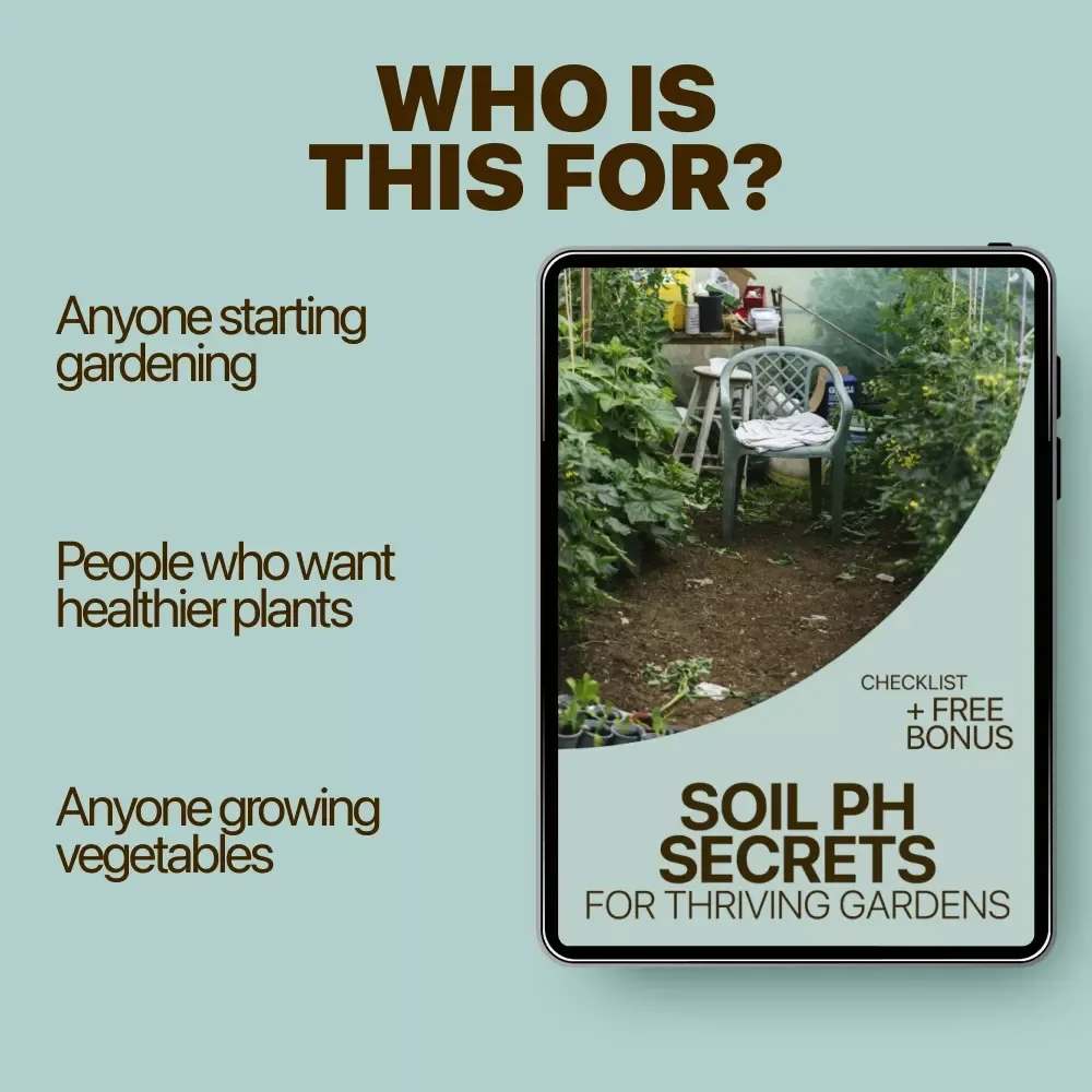 Soil pH Secrets for Thriving Gardens – Printable Checklist for Understanding Soil pH Impact on Garden Plants, Easy Soil Testing & Plant Matching Guide