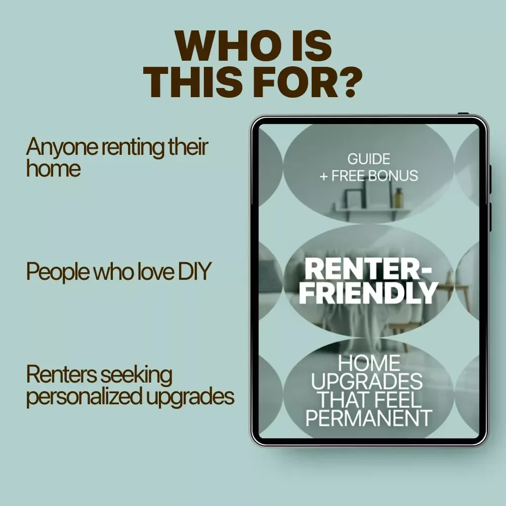 Renter-Friendly Home Upgrades That Feel Permanent - Easy & Affordable Guide for Renters
