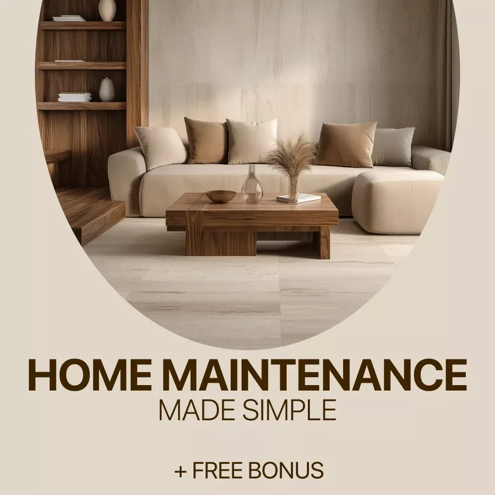 Home Maintenance, Made Simple – Practical eBook with a Home Maintenance Calendar for Stress-Free Year-Round Care