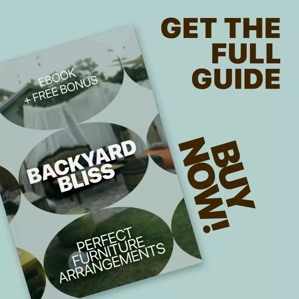 Backyard Bliss: Perfect Furniture Arrangements | Smart Layout Planning & home outdoor furniture arrangement ideas eBook for Stylish, Functional Outdoor Spaces