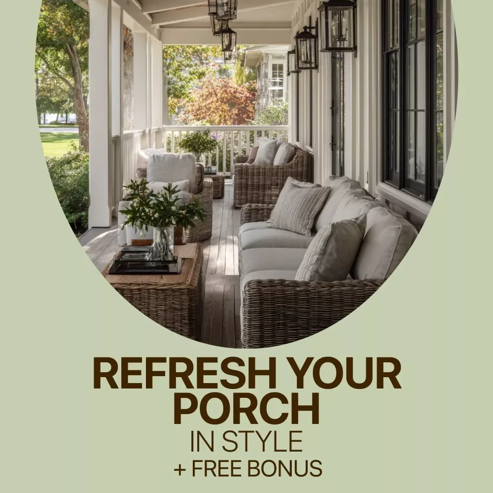 Refresh Your Porch in Style – A Step-by-Step Porch Reset Guide with Smart Home Porch Reset Ideas