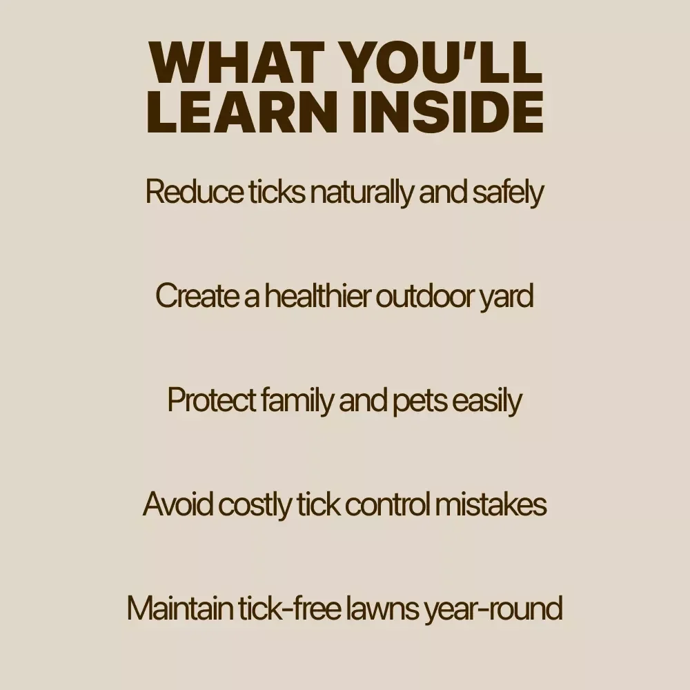 Tick-Free Turf: Smart Strategies for a Safe, Healthy Yard | Practical Tick Prevention Tips for Yards Guide for Homeowners