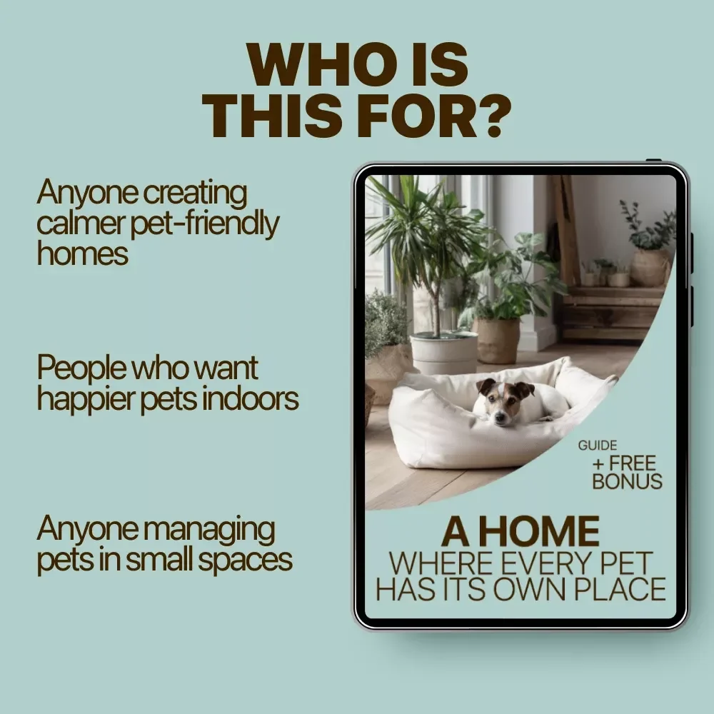 A Home Where Every Pet Has Its Own Place: Practical Pet Zones Ideas for Calmer, Happier Homes - eBook Guide