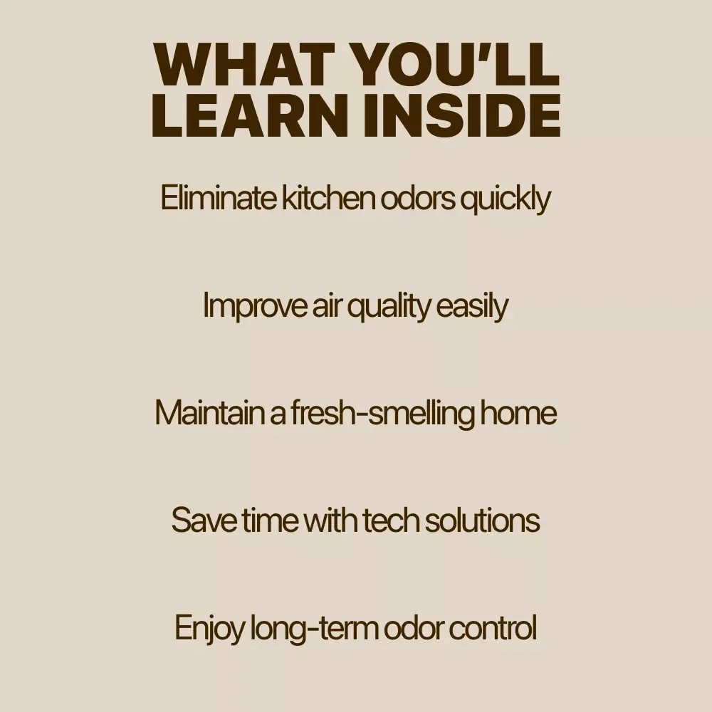 Fresh Air, Happy Home: Tackling Cooking Odors with Ease - A Complete Guide to Eliminating Cooking Smells in Your Home