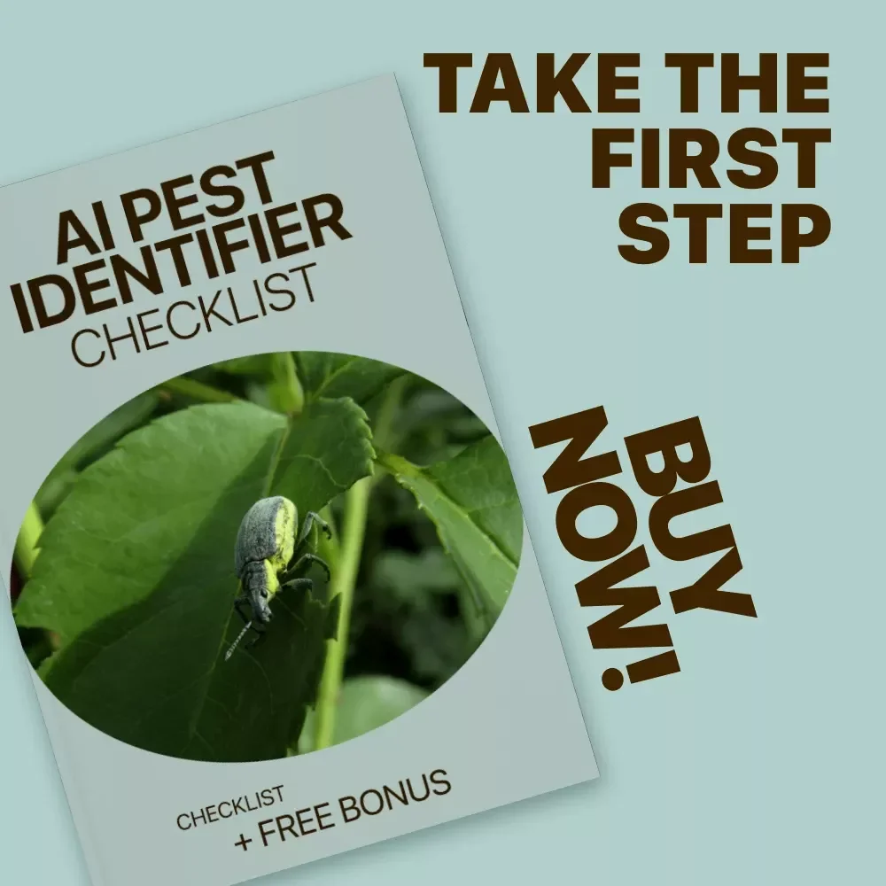 AI Pest Identifier Checklist | Smart Garden Bug ID Guide | Digital Download for Plant Care & Pest Control