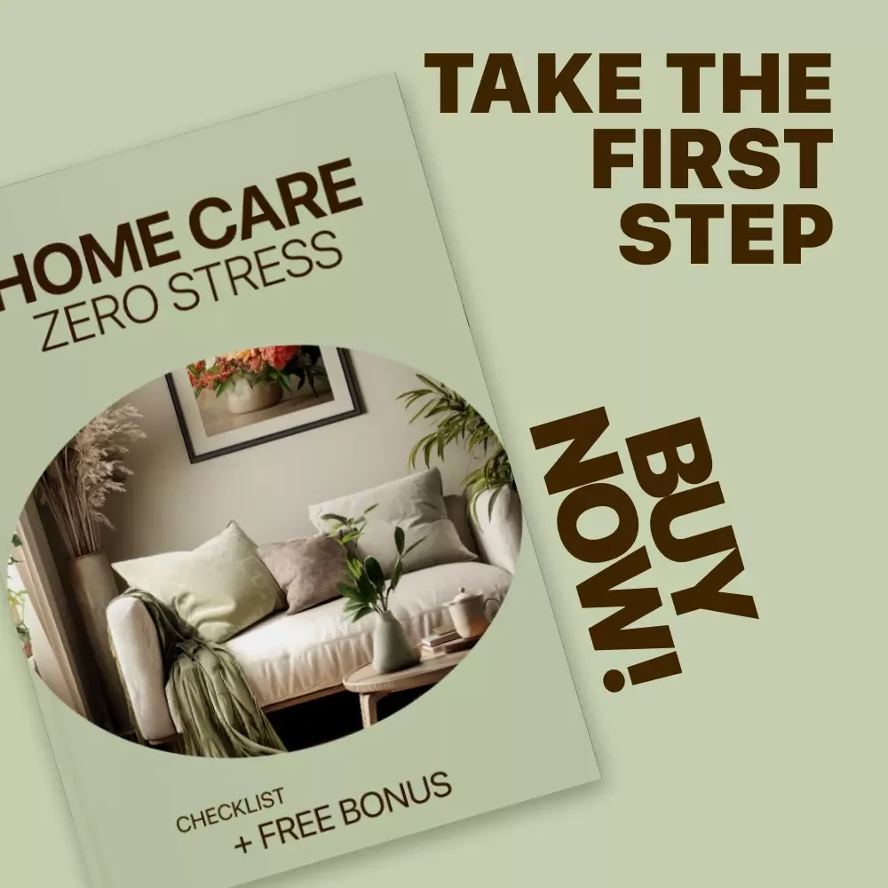Home Care, Zero Stress – Monthly Home Maintenance Checklist | Simple Home Upkeep Digital Download