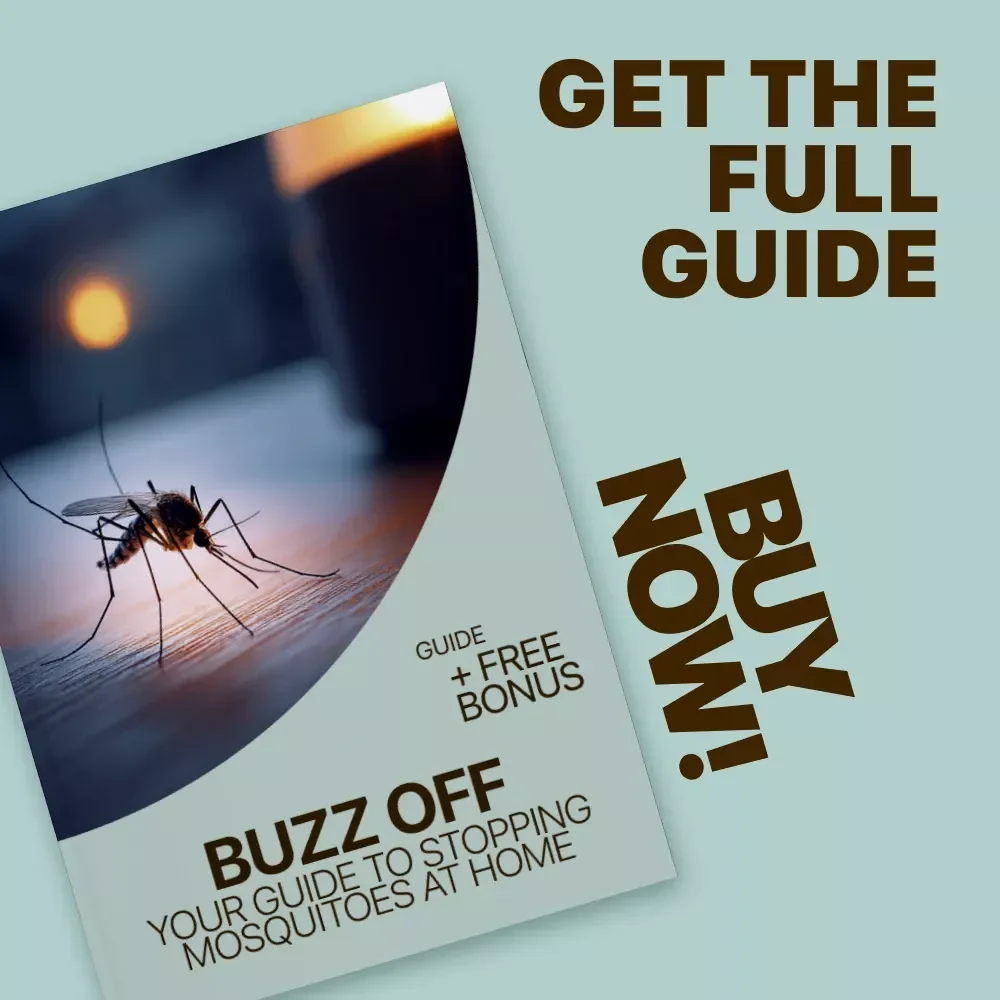 Buzz Off: Your Guide to Stopping Mosquitoes at Home | Mosquito Breeding Prevention Guide, Backyard & Yard Protection Digital Download