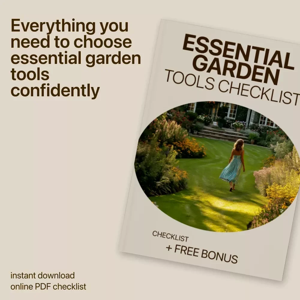 Essential Garden Tools Checklist: Everything You Need for a Thriving Garden | Printable Essential Garden Tools List for Beginners & Experienced Gardeners