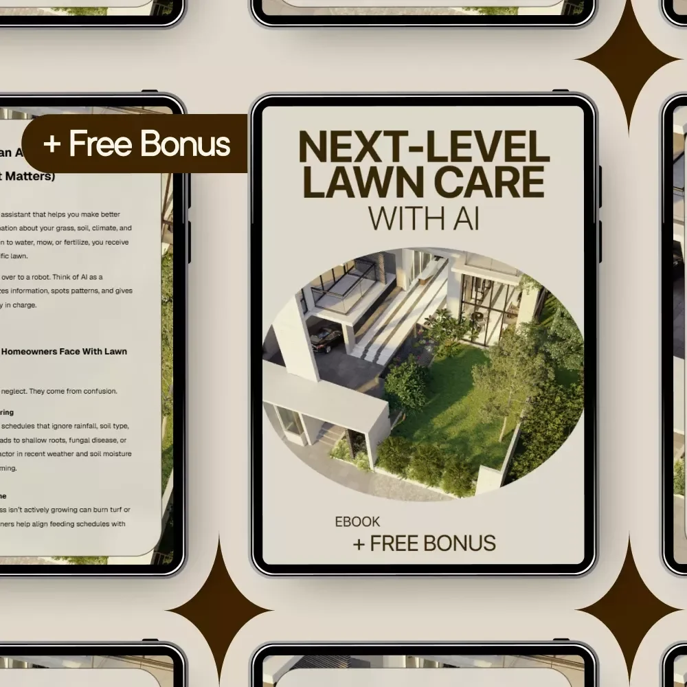 Next-Level Lawn Care With AI | Smart Home Guide Using an ai lawn care planner | Digital eBook for Effortless Lawn Planning