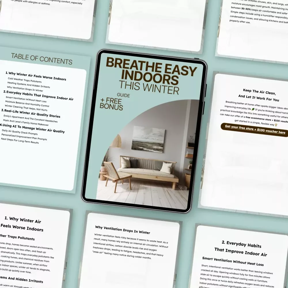 Breathe Easy Indoors This Winter: Essential Air Quality Tips for Winter Living