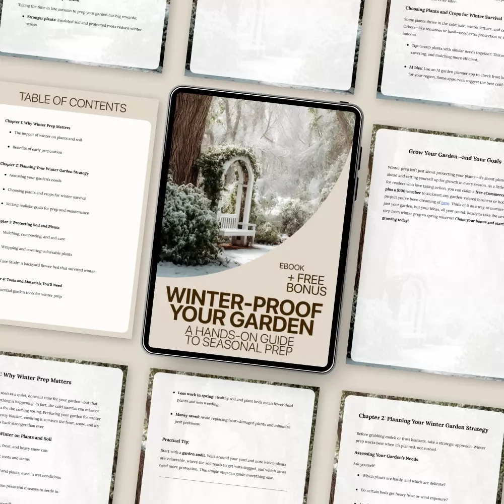 Winter-Proof Your Garden: A Hands-On Guide to Seasonal Prep - Ultimate eBook for Garden Winter Prep