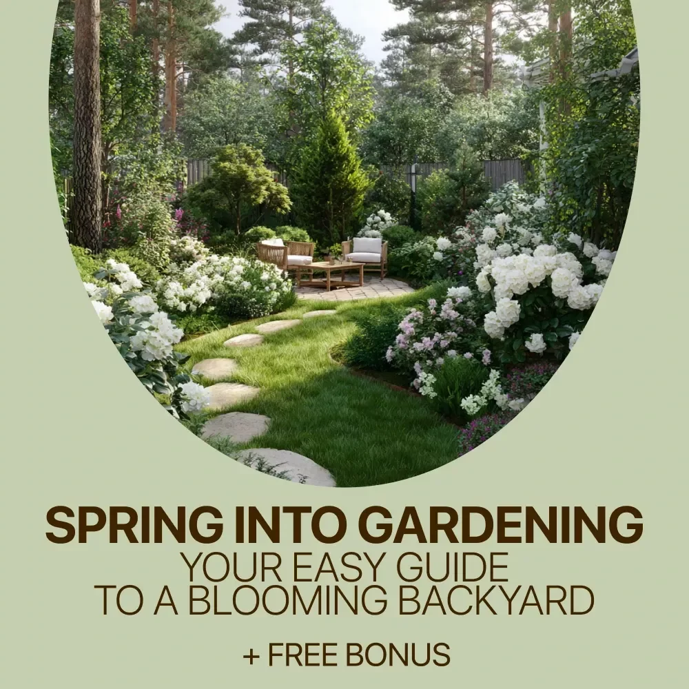 Spring Into Gardening: Your Easy Guide to a Blooming Backyard – Digital eBook for Garden Spring Prep