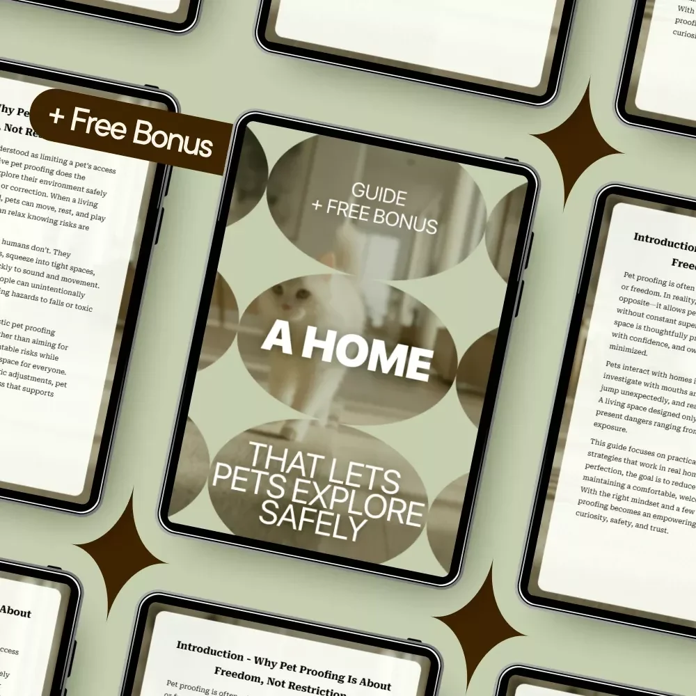 A Home That Lets Pets Explore Safely: The Ultimate Guide to Pet Proofing Your Living Space