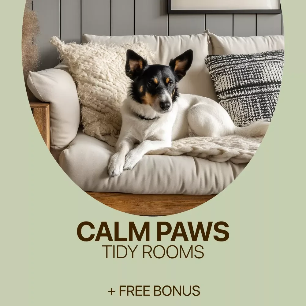 Calm Paws, Tidy Rooms | Pet Friendly Home Organization eBook for Clean, Stylish Homes with Pets