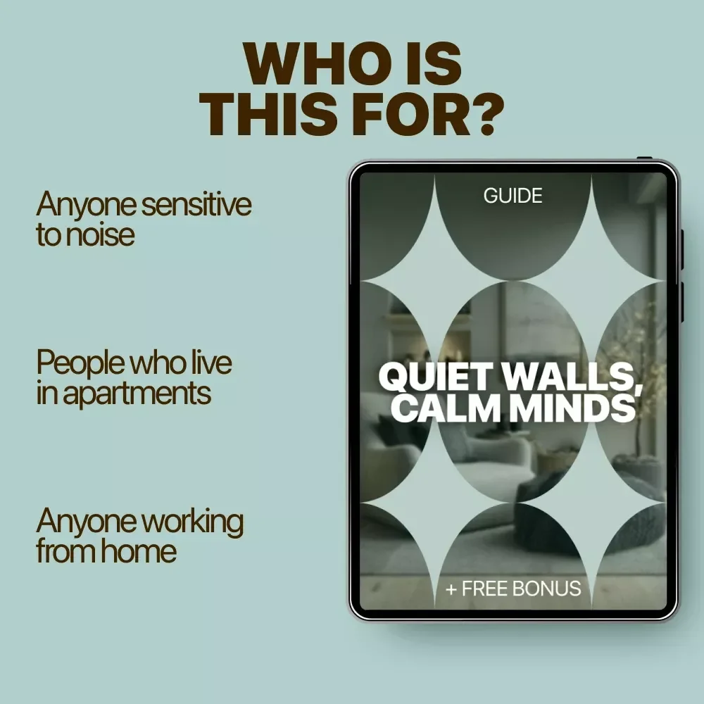Quiet Walls, Calm Minds – A Practical Guide on how to block neighbor noise for Apartments, Condos & Shared Walls