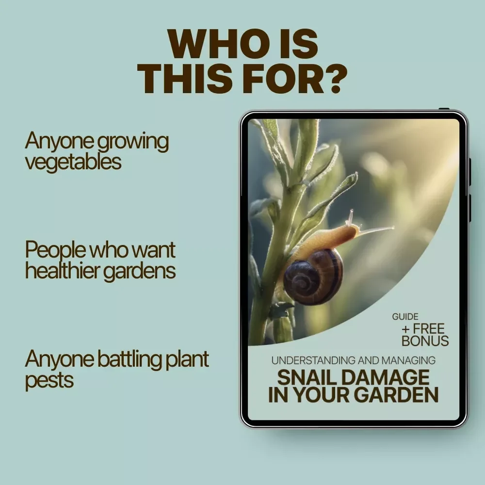 Understanding and Managing Snail Damage in Your Garden – Practical Guide to Identify Snail Damage on Plants, Protect Vegetables & Flowers, and Restore a Healthy Home Garden