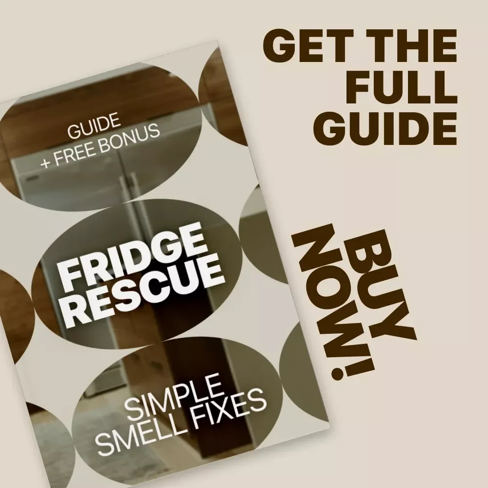 Fridge Rescue: Simple Smell Fixes | Refrigerator Smell Fixes Digital Guide for Fresh, Odor-Free Fridge