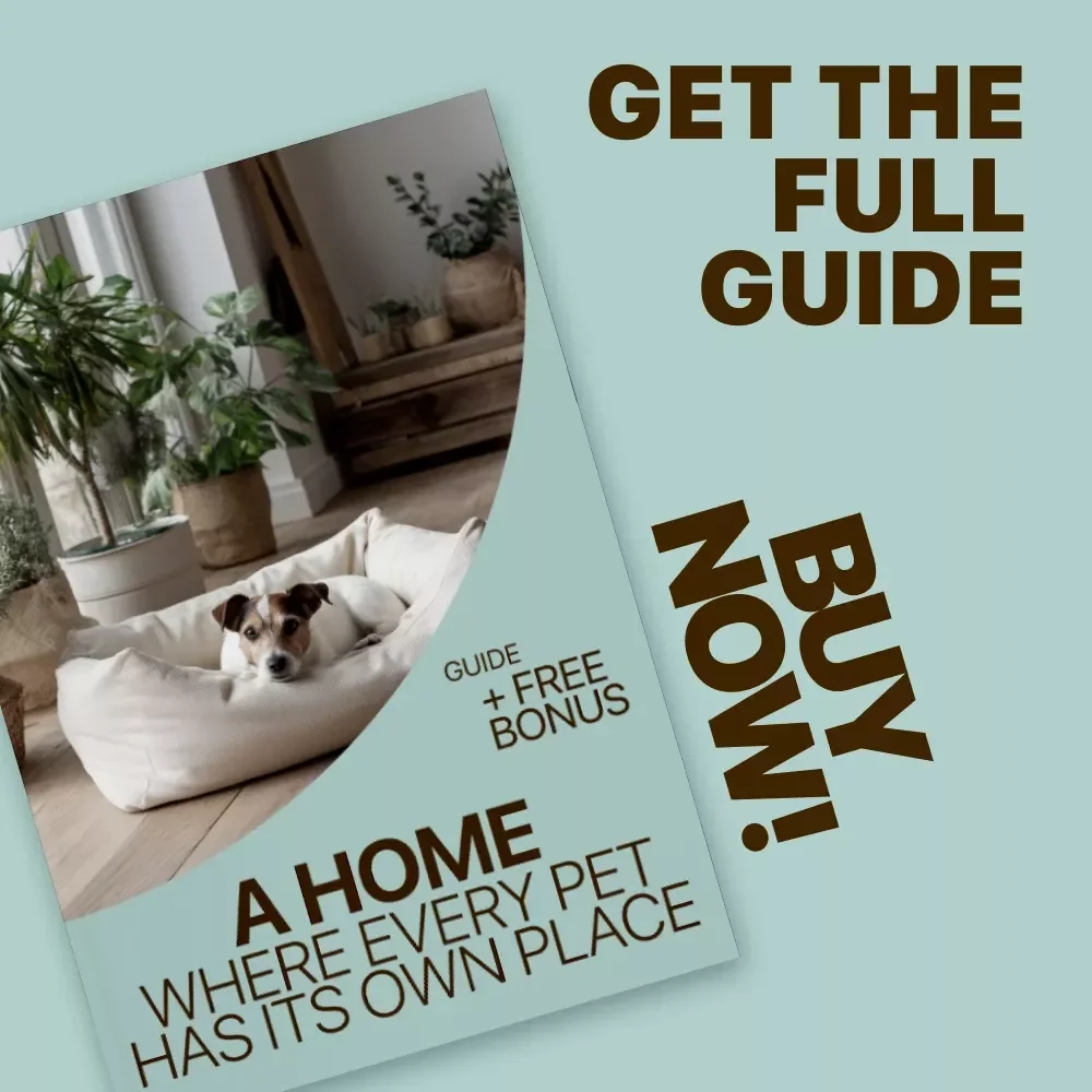 A Home Where Every Pet Has Its Own Place: Practical Pet Zones Ideas for Calmer, Happier Homes - eBook Guide