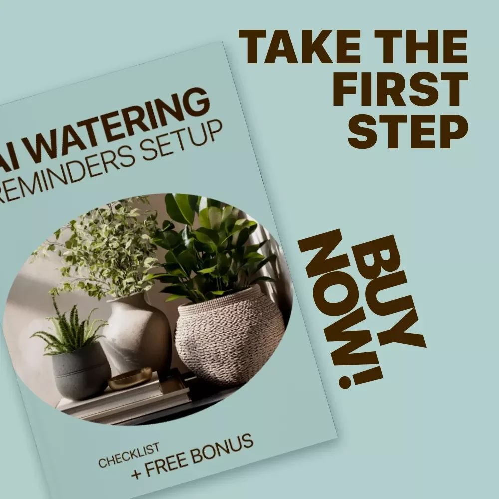 AI Watering Reminders Setup 🌱💧 | Smart Plant Care Checklist