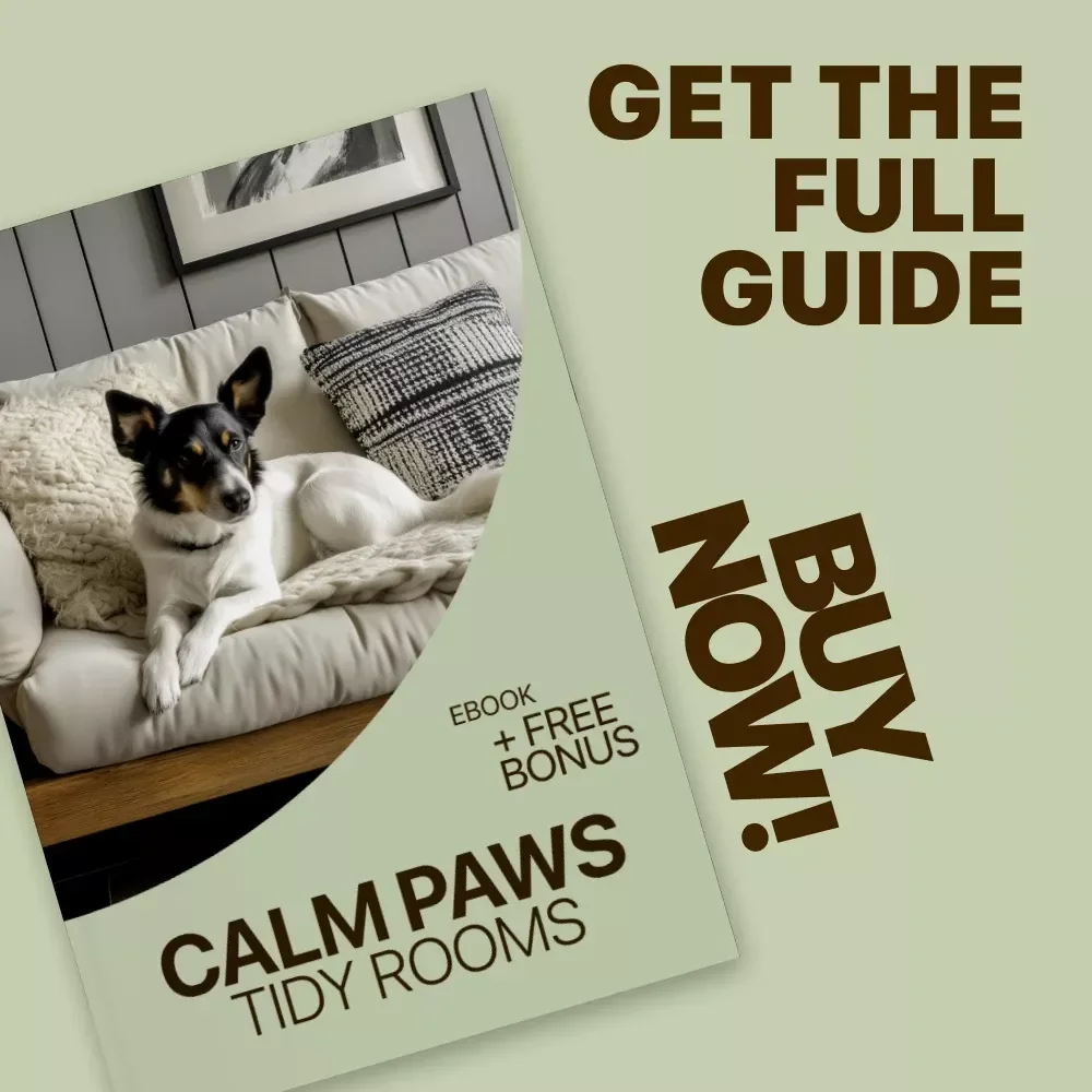 Calm Paws, Tidy Rooms | Pet Friendly Home Organization eBook for Clean, Stylish Homes with Pets