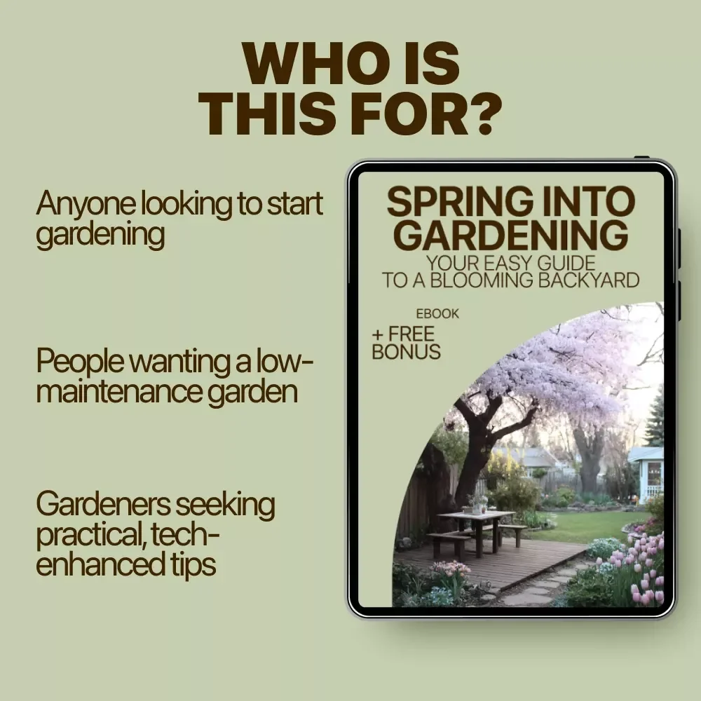 Spring Into Gardening: Your Easy Guide to a Blooming Backyard – Digital eBook for Garden Spring Prep