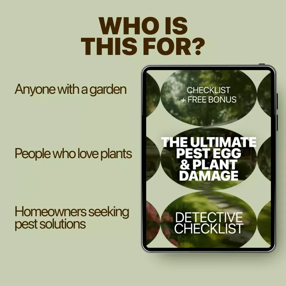 The Ultimate Pest Egg & Plant Damage Detective Checklist - Spot & Prevent Plant Damage Like a Pro