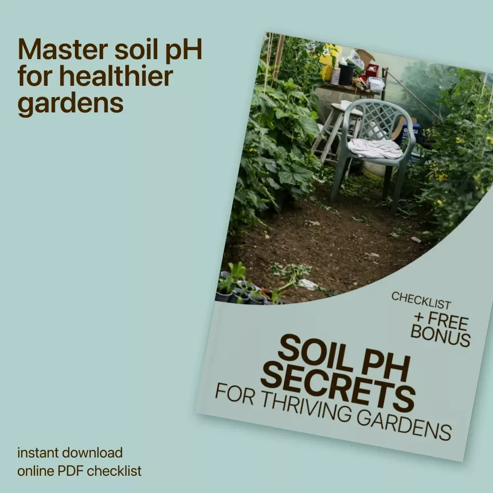 Soil pH Secrets for Thriving Gardens – Printable Checklist for Understanding Soil pH Impact on Garden Plants, Easy Soil Testing & Plant Matching Guide
