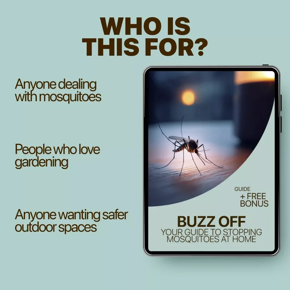 Buzz Off: Your Guide to Stopping Mosquitoes at Home | Mosquito Breeding Prevention Guide, Backyard & Yard Protection Digital Download