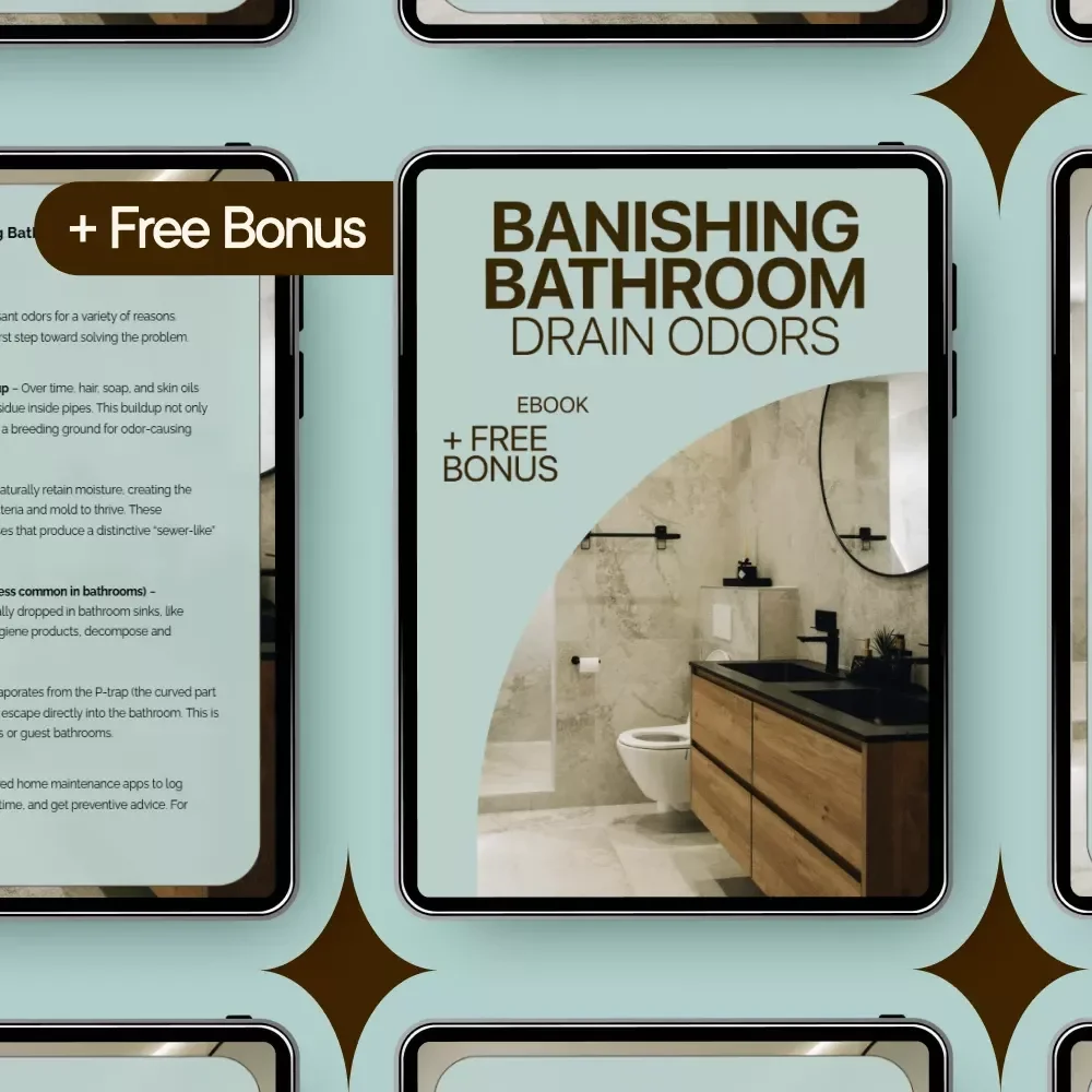 Banishing Bathroom Drain Odors – A Practical eBook Guide to Bathroom Drain Smell Causes, Easy Fixes, and Long-Term Prevention for a Fresher Home