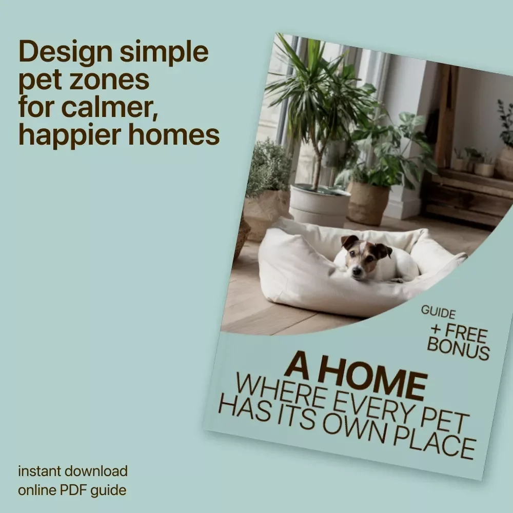 A Home Where Every Pet Has Its Own Place: Practical Pet Zones Ideas for Calmer, Happier Homes - eBook Guide