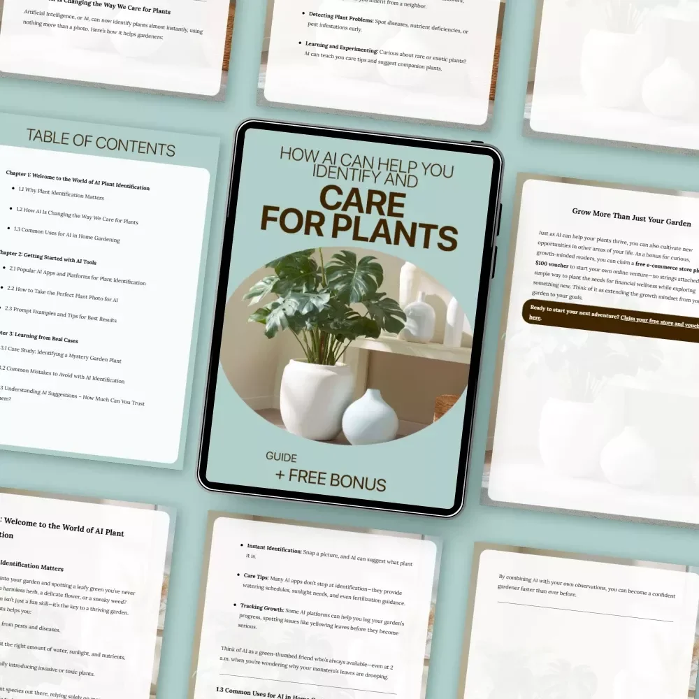 How AI Can Help You Identify and Care for Plants - A Digital Guide to AI Plant Identification Help
