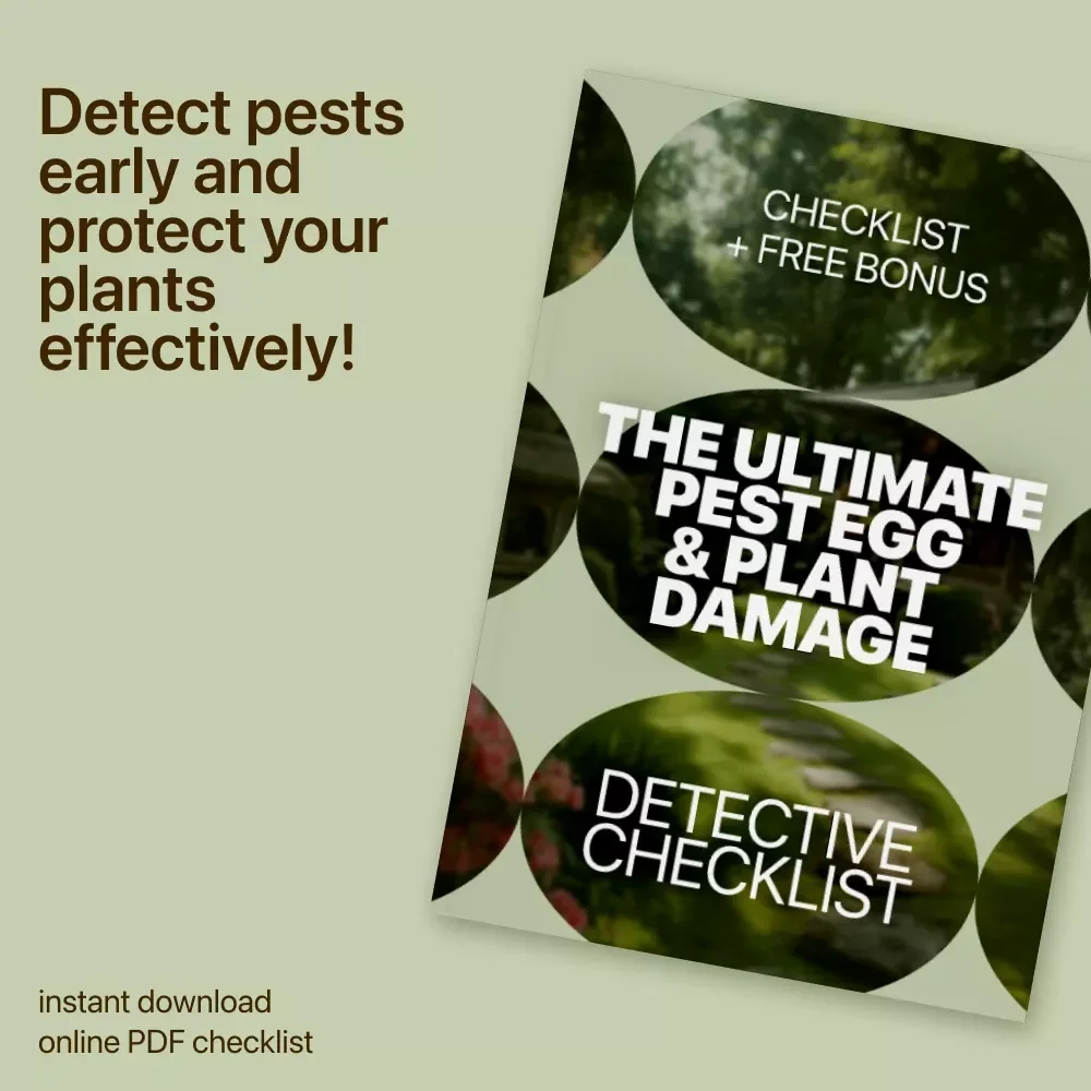 The Ultimate Pest Egg & Plant Damage Detective Checklist - Spot & Prevent Plant Damage Like a Pro
