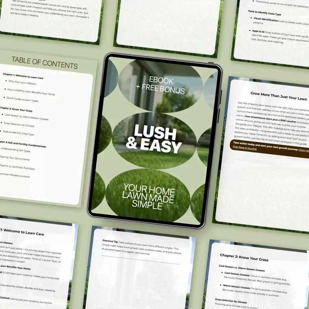 Lush & Easy: Your Home Lawn Made Simple - The Ultimate Guide to Lawn Care Basics Explained