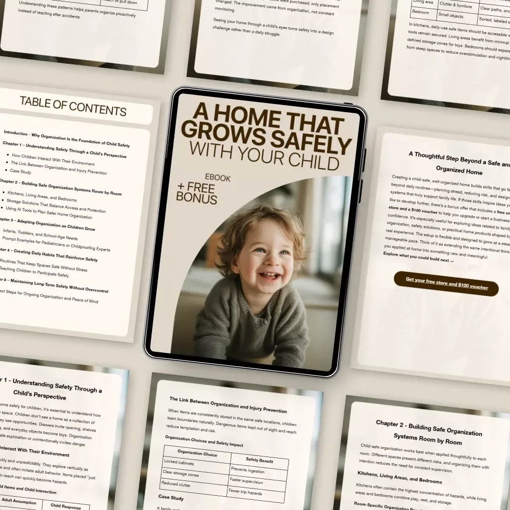 A Home That Grows Safely With Your Child: Essential Guide to Child-Safe Home Organization