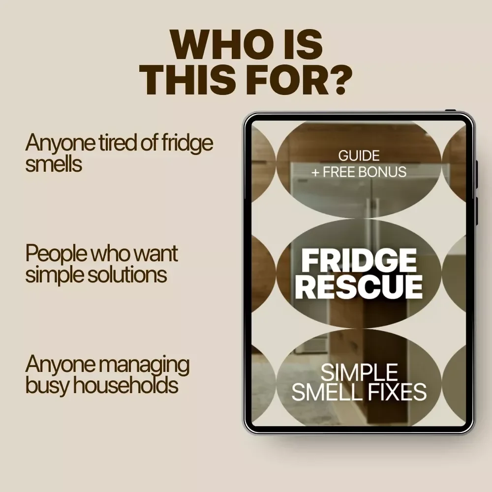 Fridge Rescue: Simple Smell Fixes | Refrigerator Smell Fixes Digital Guide for Fresh, Odor-Free Fridge