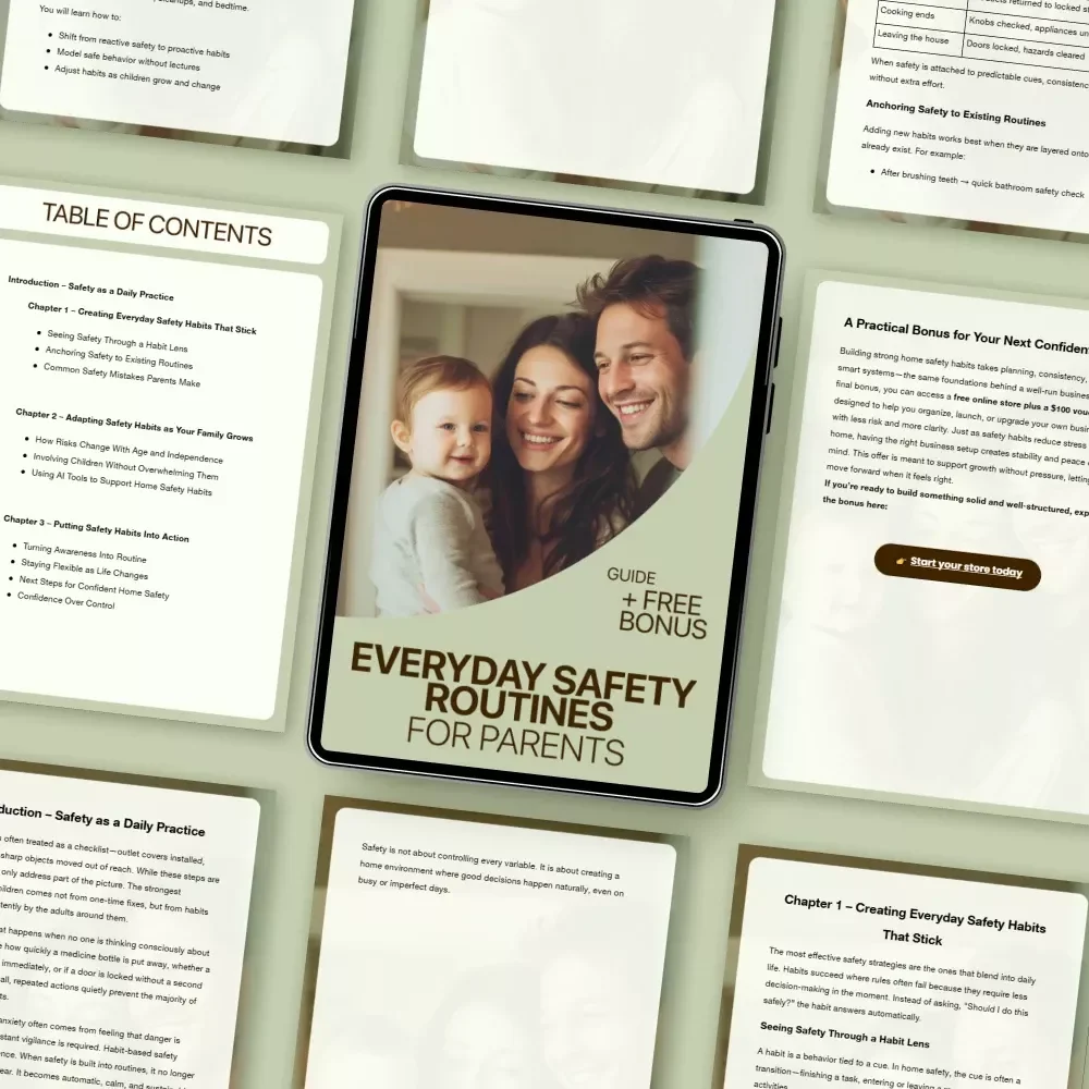 Everyday Safety Routines for Parents: A Guide to Essential Home Safety Habits