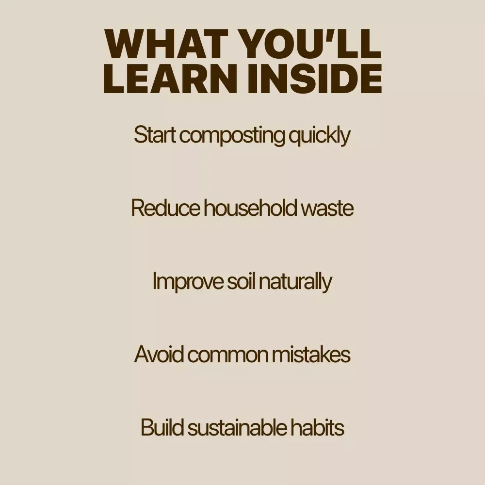 Compost Made Simple: Your Easy Guide – Beginner-Friendly Home Composting Guide for a Greener Lifestyle | Composting at Home Simple