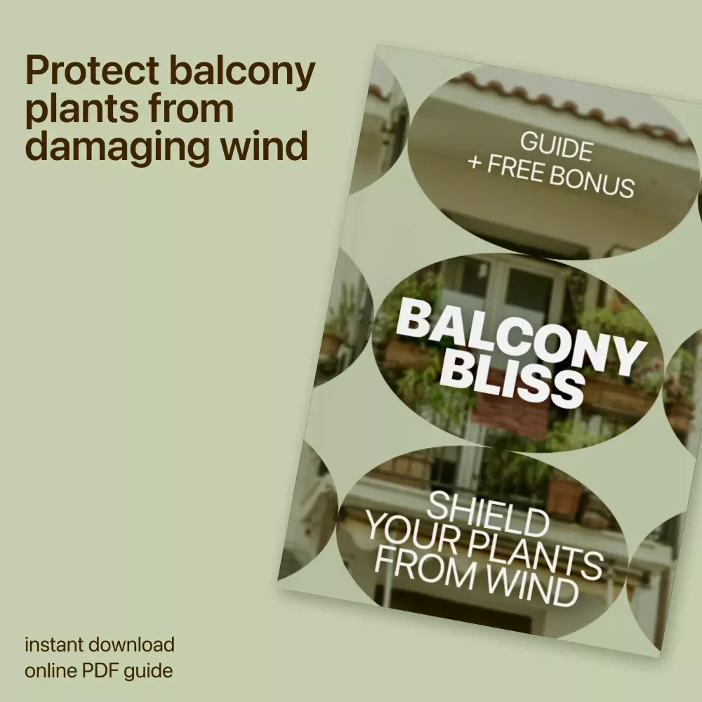 Balcony Bliss: Shield Your Plants from Wind – Smart Guide to Balcony Plant Wind Protection for Small Spaces & Urban Gardens