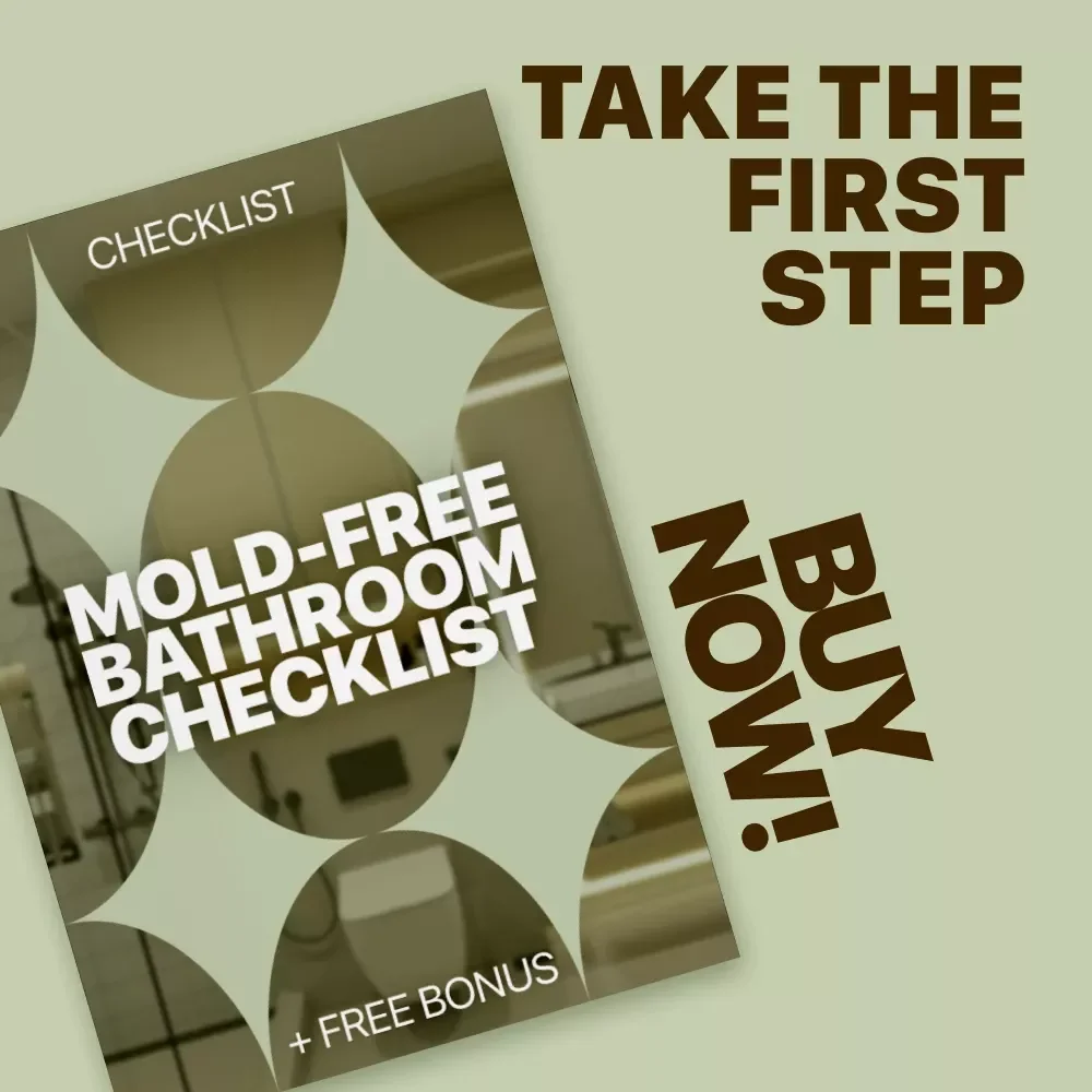 Mold-Free Bathroom Checklist – Bathroom Mold Prevention Printable, Daily & Weekly Cleaning Checklist, Moisture Control Guide for a Healthier Home