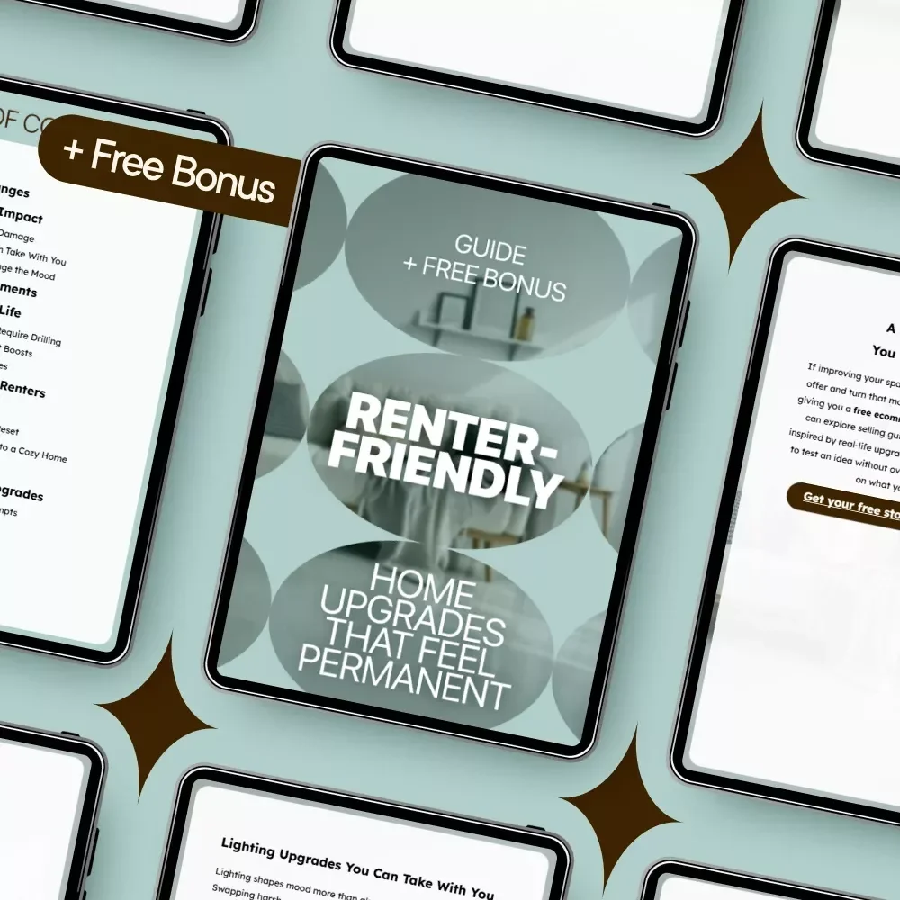 Renter-Friendly Home Upgrades That Feel Permanent - Easy & Affordable Guide for Renters