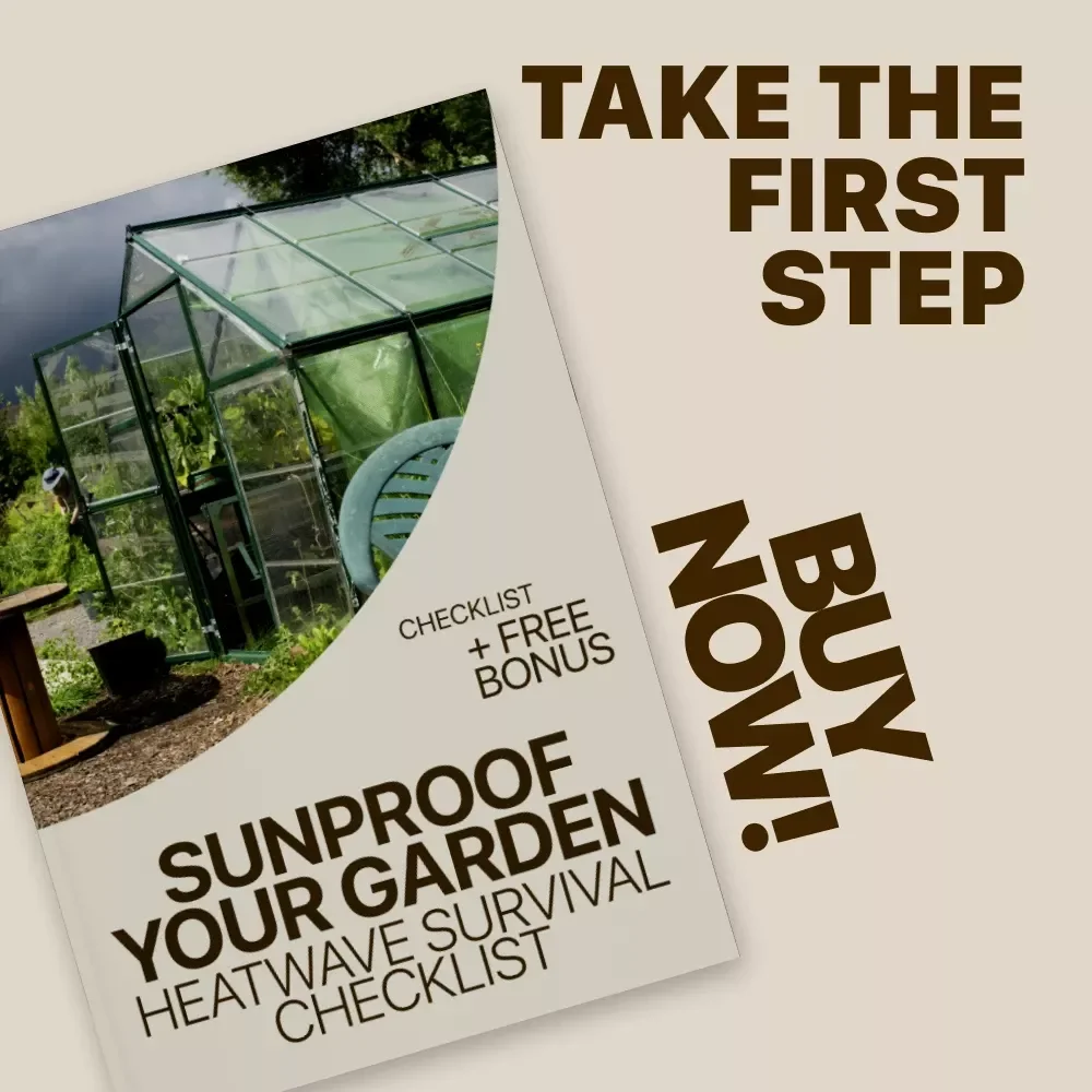 Sunproof Your Garden: Heatwave Survival Checklist | Plants That Survive Heat Waves | Printable Garden Care Guide